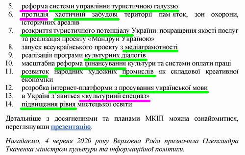 Мінкульт - Звіт Ткаченка за 100 днів 2020-09-14_Страница_3